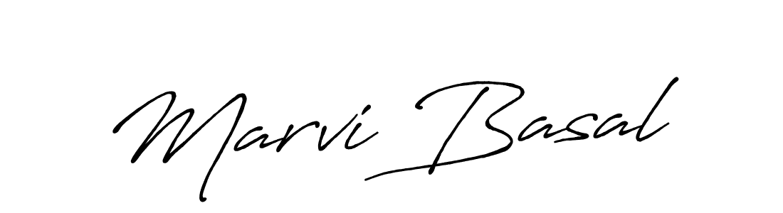 It looks lik you need a new signature style for name Marvi Basal. Design unique handwritten (Antro_Vectra_Bolder) signature with our free signature maker in just a few clicks. Marvi Basal signature style 7 images and pictures png