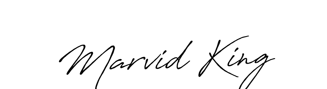 Once you've used our free online signature maker to create your best signature Antro_Vectra_Bolder style, it's time to enjoy all of the benefits that Marvid King name signing documents. Marvid King signature style 7 images and pictures png
