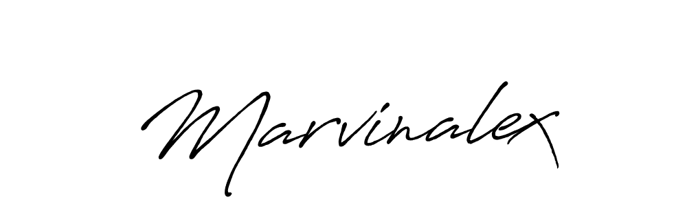 Also we have Marvinalex name is the best signature style. Create professional handwritten signature collection using Antro_Vectra_Bolder autograph style. Marvinalex signature style 7 images and pictures png