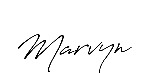 Make a beautiful signature design for name Marvyn. Use this online signature maker to create a handwritten signature for free. Marvyn signature style 7 images and pictures png