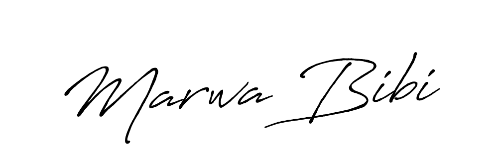 It looks lik you need a new signature style for name Marwa Bibi. Design unique handwritten (Antro_Vectra_Bolder) signature with our free signature maker in just a few clicks. Marwa Bibi signature style 7 images and pictures png