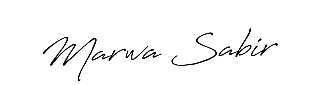 Once you've used our free online signature maker to create your best signature Antro_Vectra_Bolder style, it's time to enjoy all of the benefits that Marwa Sabir name signing documents. Marwa Sabir signature style 7 images and pictures png