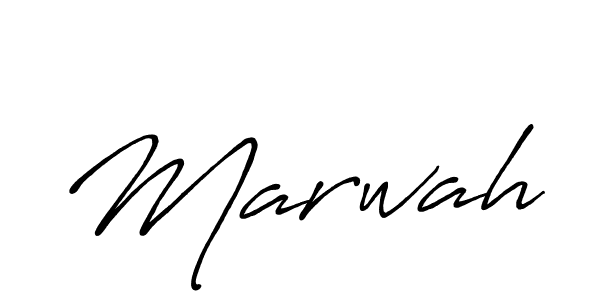 It looks lik you need a new signature style for name Marwah. Design unique handwritten (Antro_Vectra_Bolder) signature with our free signature maker in just a few clicks. Marwah signature style 7 images and pictures png