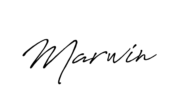 Create a beautiful signature design for name Marwin. With this signature (Antro_Vectra_Bolder) fonts, you can make a handwritten signature for free. Marwin signature style 7 images and pictures png