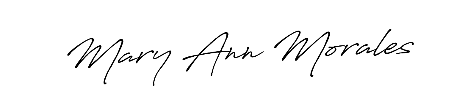 The best way (Antro_Vectra_Bolder) to make a short signature is to pick only two or three words in your name. The name Mary Ann Morales include a total of six letters. For converting this name. Mary Ann Morales signature style 7 images and pictures png
