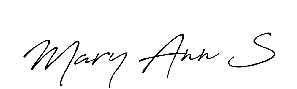 Once you've used our free online signature maker to create your best signature Antro_Vectra_Bolder style, it's time to enjoy all of the benefits that Mary Ann S name signing documents. Mary Ann S signature style 7 images and pictures png