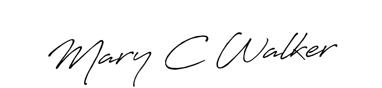 Once you've used our free online signature maker to create your best signature Antro_Vectra_Bolder style, it's time to enjoy all of the benefits that Mary C Walker name signing documents. Mary C Walker signature style 7 images and pictures png