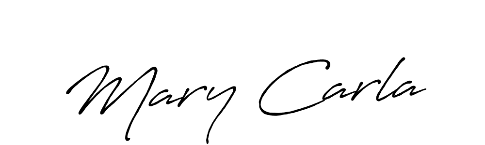 Also we have Mary Carla name is the best signature style. Create professional handwritten signature collection using Antro_Vectra_Bolder autograph style. Mary Carla signature style 7 images and pictures png