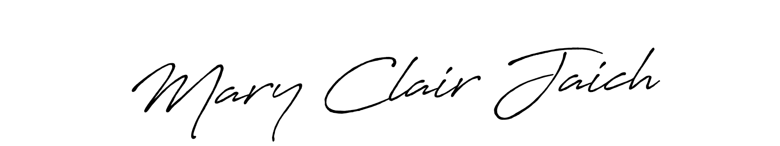 You should practise on your own different ways (Antro_Vectra_Bolder) to write your name (Mary Clair Jaich) in signature. don't let someone else do it for you. Mary Clair Jaich signature style 7 images and pictures png