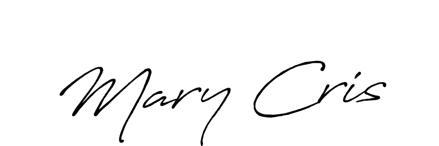 How to make Mary Cris name signature. Use Antro_Vectra_Bolder style for creating short signs online. This is the latest handwritten sign. Mary Cris signature style 7 images and pictures png