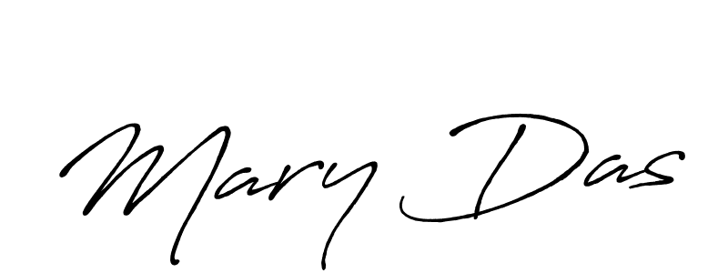 Design your own signature with our free online signature maker. With this signature software, you can create a handwritten (Antro_Vectra_Bolder) signature for name Mary Das. Mary Das signature style 7 images and pictures png