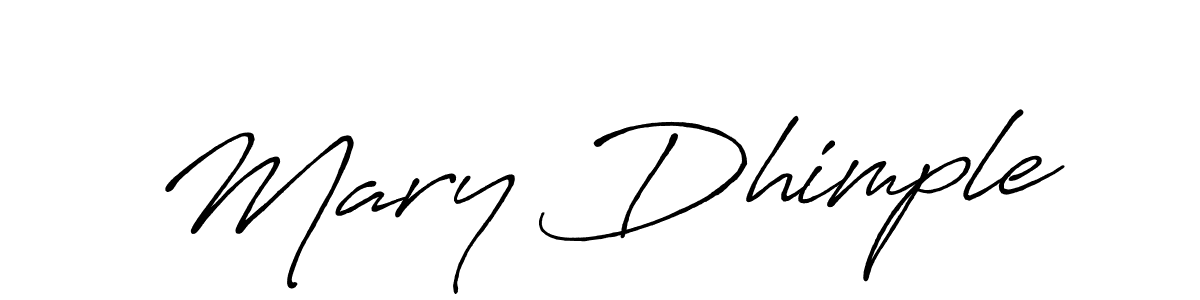 The best way (Antro_Vectra_Bolder) to make a short signature is to pick only two or three words in your name. The name Mary Dhimple include a total of six letters. For converting this name. Mary Dhimple signature style 7 images and pictures png