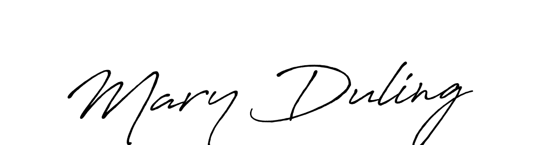 Similarly Antro_Vectra_Bolder is the best handwritten signature design. Signature creator online .You can use it as an online autograph creator for name Mary Duling. Mary Duling signature style 7 images and pictures png
