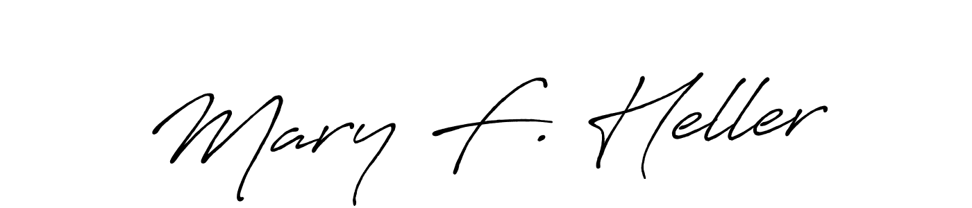 You should practise on your own different ways (Antro_Vectra_Bolder) to write your name (Mary F. Heller) in signature. don't let someone else do it for you. Mary F. Heller signature style 7 images and pictures png