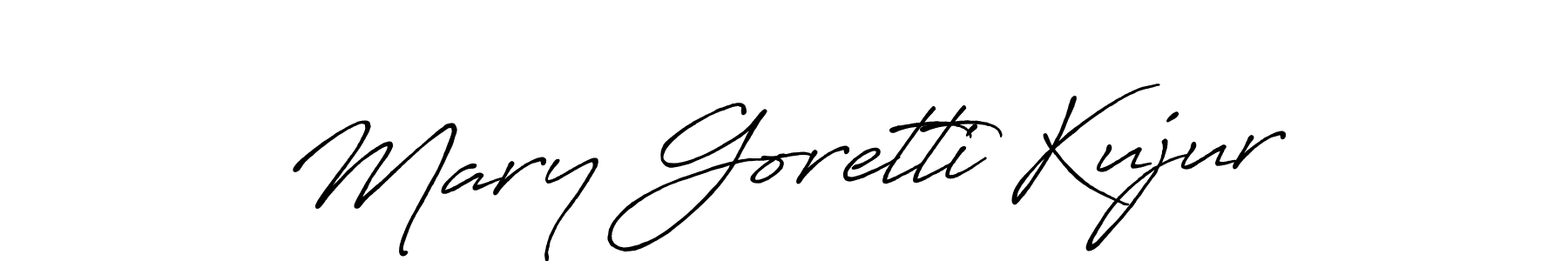 Also You can easily find your signature by using the search form. We will create Mary Goretti Kujur name handwritten signature images for you free of cost using Antro_Vectra_Bolder sign style. Mary Goretti Kujur signature style 7 images and pictures png