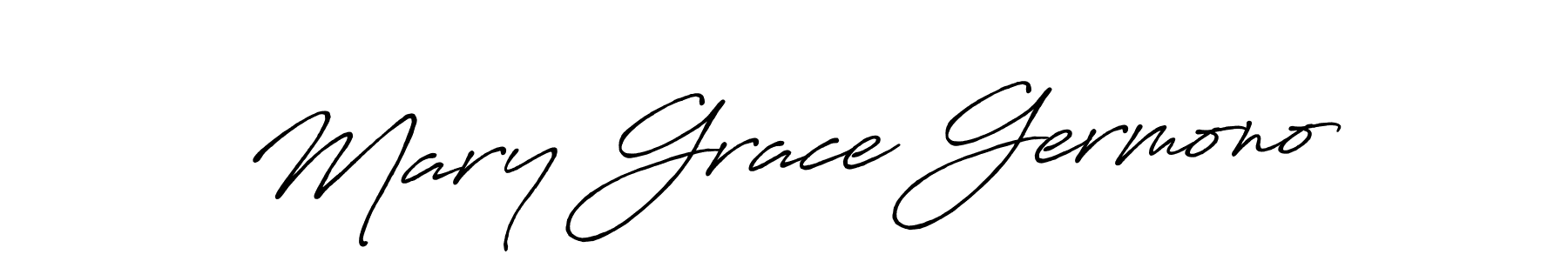 Use a signature maker to create a handwritten signature online. With this signature software, you can design (Antro_Vectra_Bolder) your own signature for name Mary Grace Germono. Mary Grace Germono signature style 7 images and pictures png