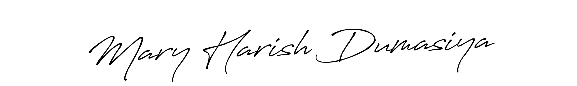 Once you've used our free online signature maker to create your best signature Antro_Vectra_Bolder style, it's time to enjoy all of the benefits that Mary Harish Dumasiya name signing documents. Mary Harish Dumasiya signature style 7 images and pictures png