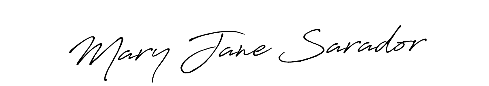 The best way (Antro_Vectra_Bolder) to make a short signature is to pick only two or three words in your name. The name Mary Jane Sarador include a total of six letters. For converting this name. Mary Jane Sarador signature style 7 images and pictures png
