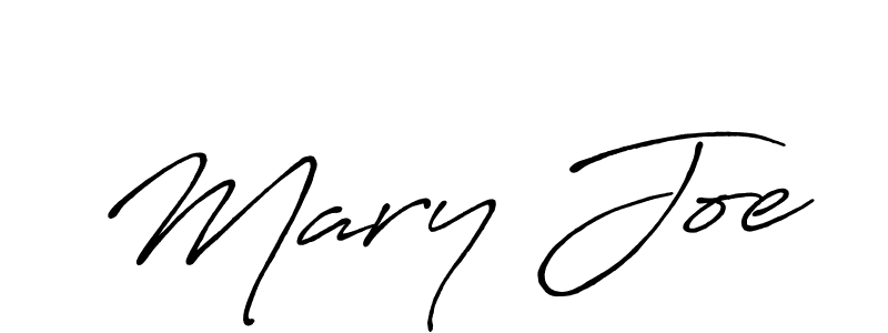 Also we have Mary Joe name is the best signature style. Create professional handwritten signature collection using Antro_Vectra_Bolder autograph style. Mary Joe signature style 7 images and pictures png