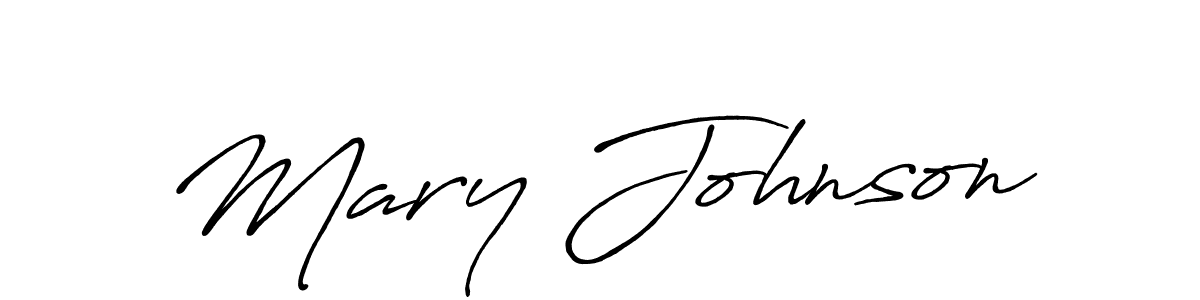 if you are searching for the best signature style for your name Mary Johnson. so please give up your signature search. here we have designed multiple signature styles  using Antro_Vectra_Bolder. Mary Johnson signature style 7 images and pictures png