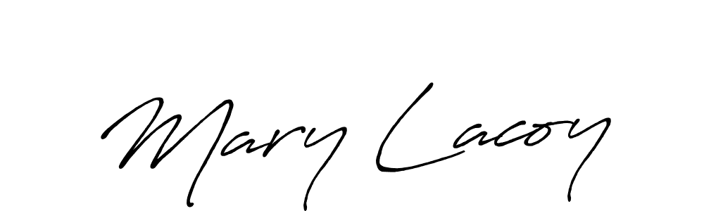 if you are searching for the best signature style for your name Mary Lacoy. so please give up your signature search. here we have designed multiple signature styles  using Antro_Vectra_Bolder. Mary Lacoy signature style 7 images and pictures png