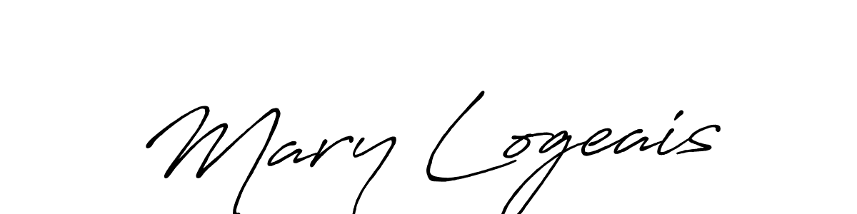 Also we have Mary Logeais name is the best signature style. Create professional handwritten signature collection using Antro_Vectra_Bolder autograph style. Mary Logeais signature style 7 images and pictures png