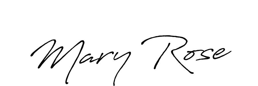 Also we have Mary Rose name is the best signature style. Create professional handwritten signature collection using Antro_Vectra_Bolder autograph style. Mary Rose signature style 7 images and pictures png