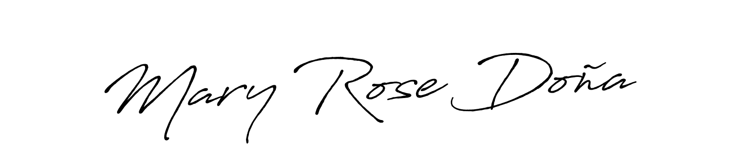 Also You can easily find your signature by using the search form. We will create Mary Rose Doña name handwritten signature images for you free of cost using Antro_Vectra_Bolder sign style. Mary Rose Doña signature style 7 images and pictures png