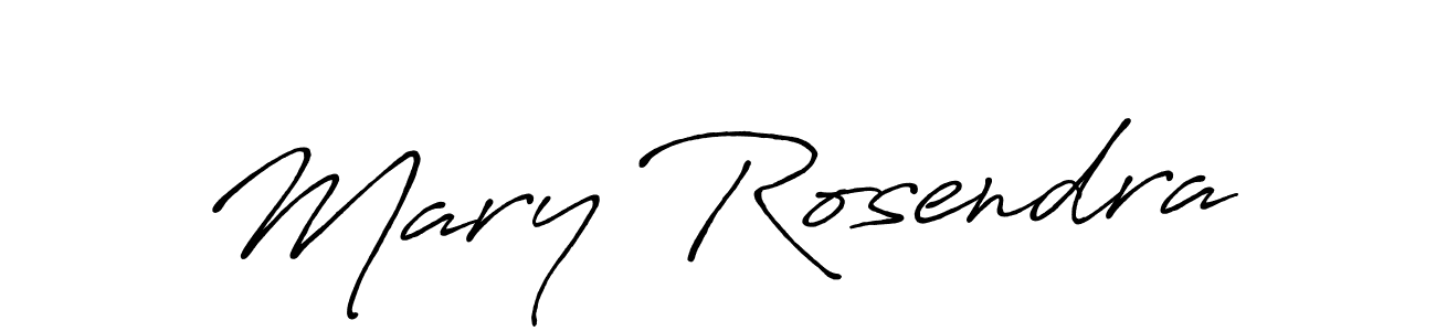 Best and Professional Signature Style for Mary Rosendra. Antro_Vectra_Bolder Best Signature Style Collection. Mary Rosendra signature style 7 images and pictures png