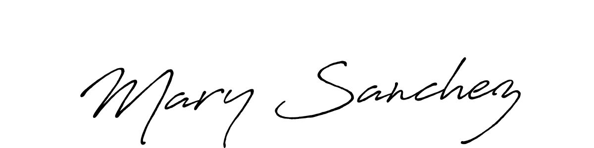 Make a beautiful signature design for name Mary Sanchez. Use this online signature maker to create a handwritten signature for free. Mary Sanchez signature style 7 images and pictures png