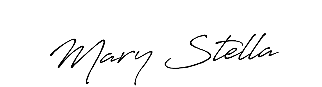 You should practise on your own different ways (Antro_Vectra_Bolder) to write your name (Mary Stella) in signature. don't let someone else do it for you. Mary Stella signature style 7 images and pictures png