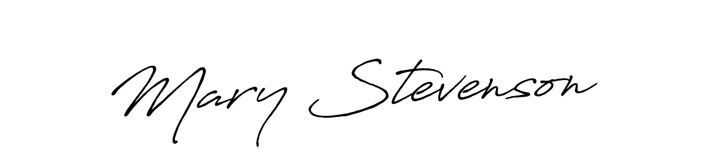 Similarly Antro_Vectra_Bolder is the best handwritten signature design. Signature creator online .You can use it as an online autograph creator for name Mary Stevenson. Mary Stevenson signature style 7 images and pictures png