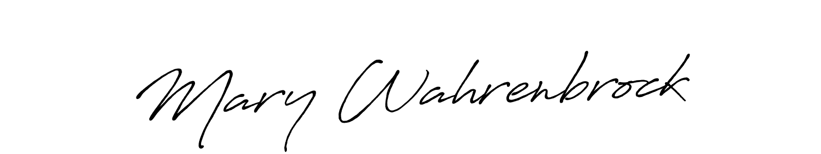 Make a short Mary Wahrenbrock signature style. Manage your documents anywhere anytime using Antro_Vectra_Bolder. Create and add eSignatures, submit forms, share and send files easily. Mary Wahrenbrock signature style 7 images and pictures png