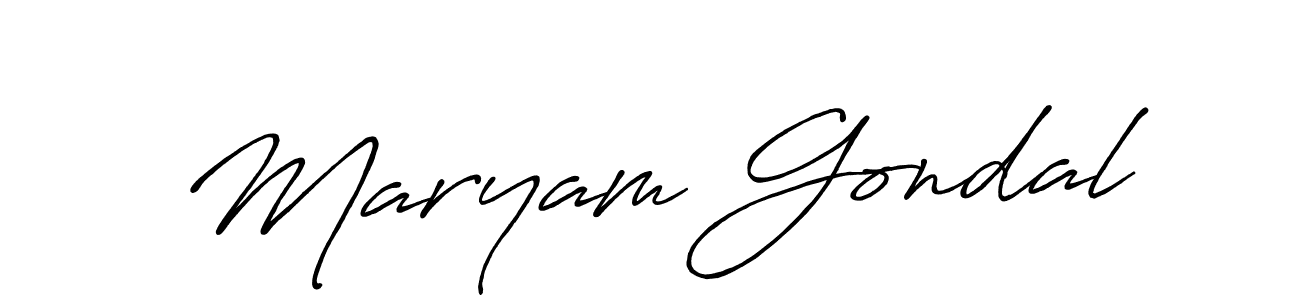 This is the best signature style for the Maryam Gondal name. Also you like these signature font (Antro_Vectra_Bolder). Mix name signature. Maryam Gondal signature style 7 images and pictures png