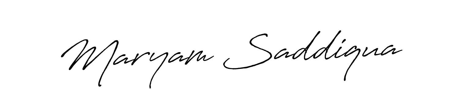 if you are searching for the best signature style for your name Maryam Saddiqua. so please give up your signature search. here we have designed multiple signature styles  using Antro_Vectra_Bolder. Maryam Saddiqua signature style 7 images and pictures png