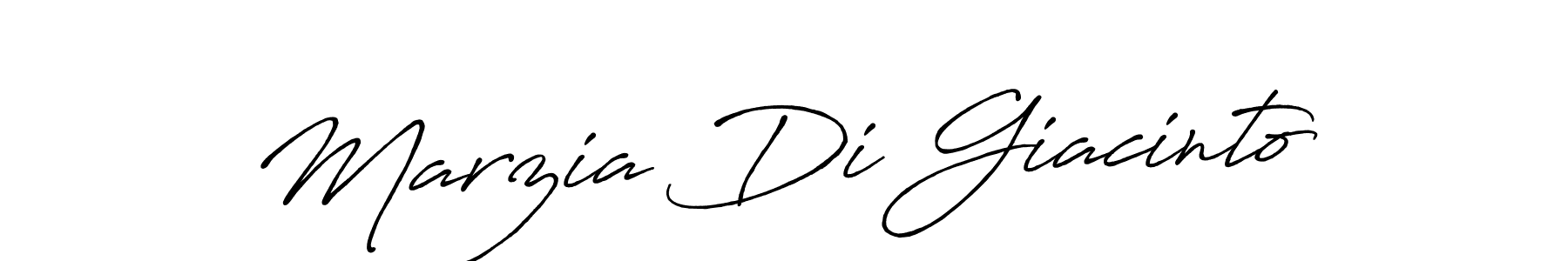 Marzia Di Giacinto stylish signature style. Best Handwritten Sign (Antro_Vectra_Bolder) for my name. Handwritten Signature Collection Ideas for my name Marzia Di Giacinto. Marzia Di Giacinto signature style 7 images and pictures png