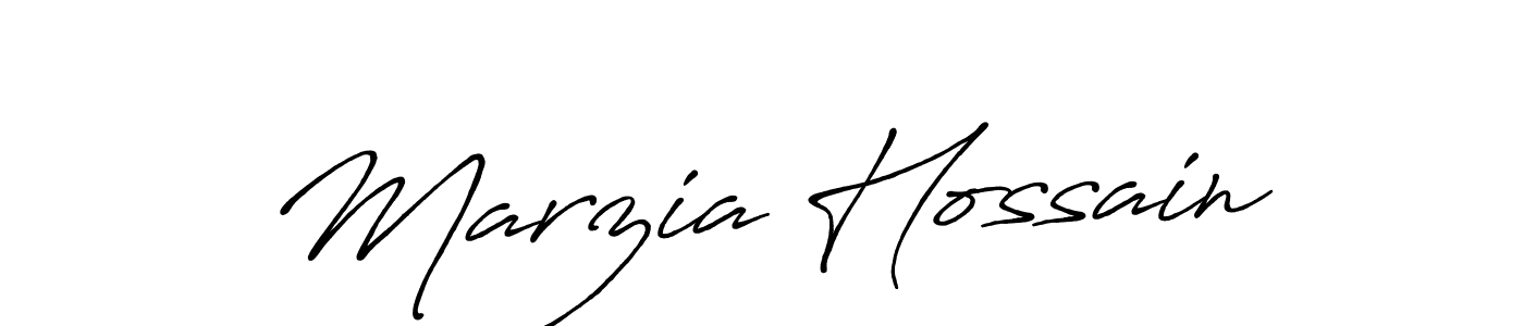 if you are searching for the best signature style for your name Marzia Hossain. so please give up your signature search. here we have designed multiple signature styles  using Antro_Vectra_Bolder. Marzia Hossain signature style 7 images and pictures png