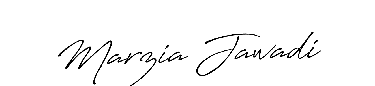 Make a short Marzia Jawadi signature style. Manage your documents anywhere anytime using Antro_Vectra_Bolder. Create and add eSignatures, submit forms, share and send files easily. Marzia Jawadi signature style 7 images and pictures png