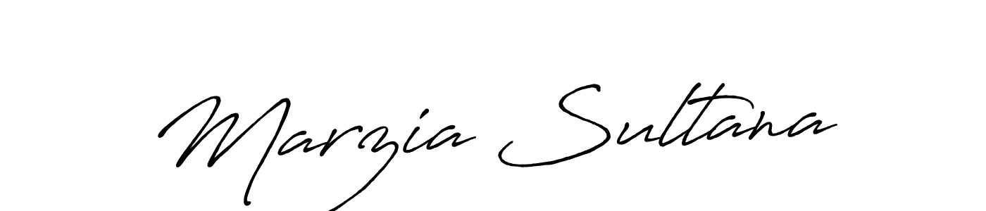 Antro_Vectra_Bolder is a professional signature style that is perfect for those who want to add a touch of class to their signature. It is also a great choice for those who want to make their signature more unique. Get Marzia Sultana name to fancy signature for free. Marzia Sultana signature style 7 images and pictures png