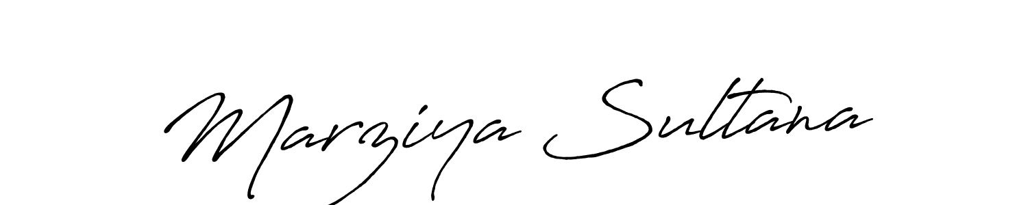 Also You can easily find your signature by using the search form. We will create Marziya Sultana name handwritten signature images for you free of cost using Antro_Vectra_Bolder sign style. Marziya Sultana signature style 7 images and pictures png
