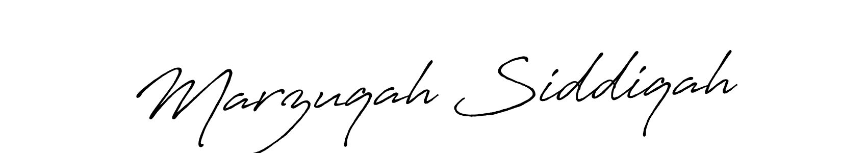 Make a short Marzuqah Siddiqah signature style. Manage your documents anywhere anytime using Antro_Vectra_Bolder. Create and add eSignatures, submit forms, share and send files easily. Marzuqah Siddiqah signature style 7 images and pictures png