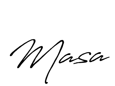 Also You can easily find your signature by using the search form. We will create Masa name handwritten signature images for you free of cost using Antro_Vectra_Bolder sign style. Masa signature style 7 images and pictures png