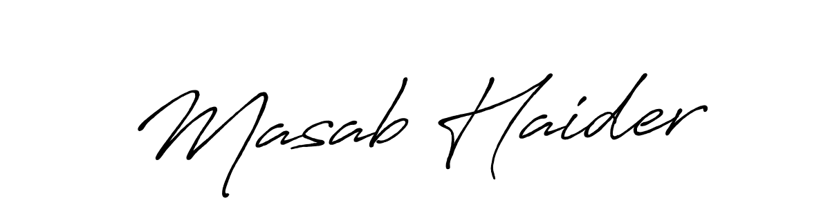 How to Draw Masab Haider signature style? Antro_Vectra_Bolder is a latest design signature styles for name Masab Haider. Masab Haider signature style 7 images and pictures png