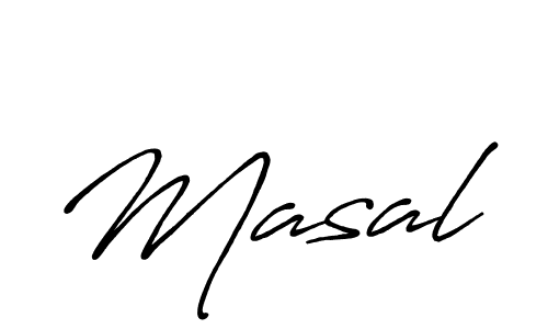 Masal stylish signature style. Best Handwritten Sign (Antro_Vectra_Bolder) for my name. Handwritten Signature Collection Ideas for my name Masal. Masal signature style 7 images and pictures png