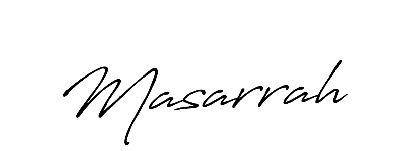 You should practise on your own different ways (Antro_Vectra_Bolder) to write your name (Masarrah) in signature. don't let someone else do it for you. Masarrah signature style 7 images and pictures png