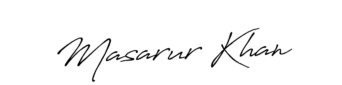 You should practise on your own different ways (Antro_Vectra_Bolder) to write your name (Masarur Khan) in signature. don't let someone else do it for you. Masarur Khan signature style 7 images and pictures png