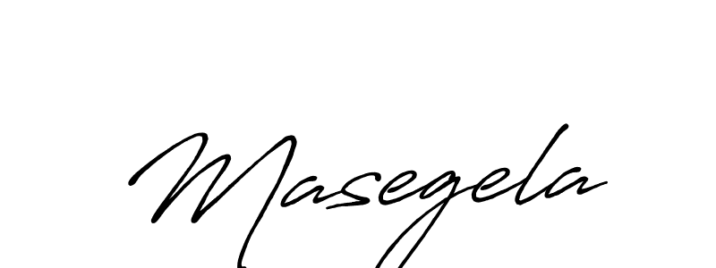 How to make Masegela name signature. Use Antro_Vectra_Bolder style for creating short signs online. This is the latest handwritten sign. Masegela signature style 7 images and pictures png