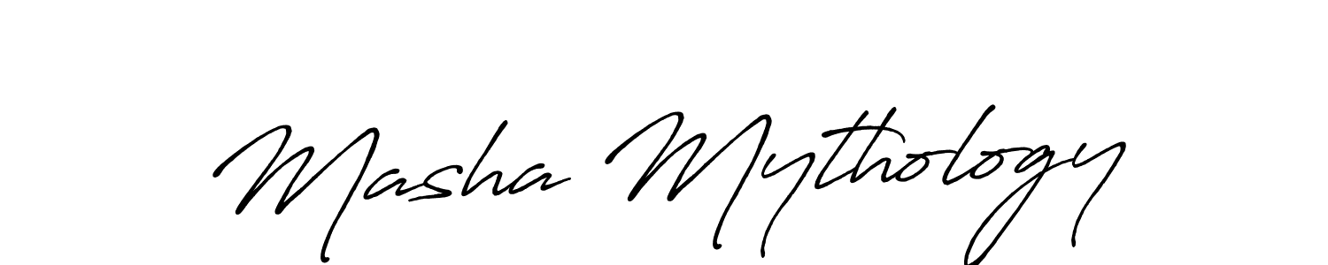 How to make Masha Mythology signature? Antro_Vectra_Bolder is a professional autograph style. Create handwritten signature for Masha Mythology name. Masha Mythology signature style 7 images and pictures png