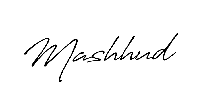 Make a beautiful signature design for name Mashhud. Use this online signature maker to create a handwritten signature for free. Mashhud signature style 7 images and pictures png