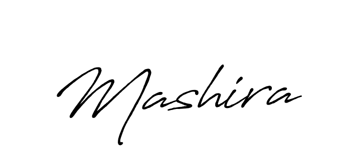 Make a beautiful signature design for name Mashira. With this signature (Antro_Vectra_Bolder) style, you can create a handwritten signature for free. Mashira signature style 7 images and pictures png